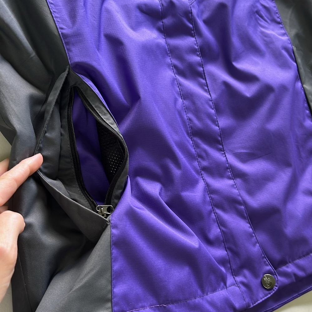 The North Face Vintage Summit Series Gore-Tex Jacket Waterproof Purple XL - Picture 7 of 16
